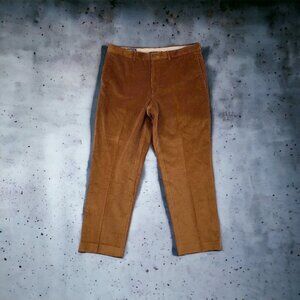 Lands' End SIZE 36x29 (Actual 38x29) Traditional Fit Brown Cotton Corduroy Pants